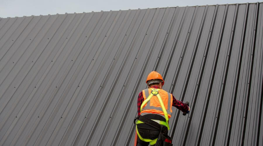 Professional metal roof installation services in Cadott, WI